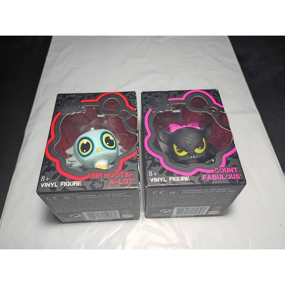Monster High Lot of 2 Figures Count Fabulous & Sir Hoots A Lot